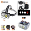 KINSACH Star Source TYPE-C Rechargeable Plastic 5*led+cob Sensor Headlamp details Picture